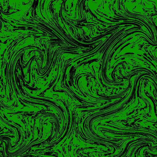 Green liquid marble digital art design for fashion, entertainment, or digital arts.